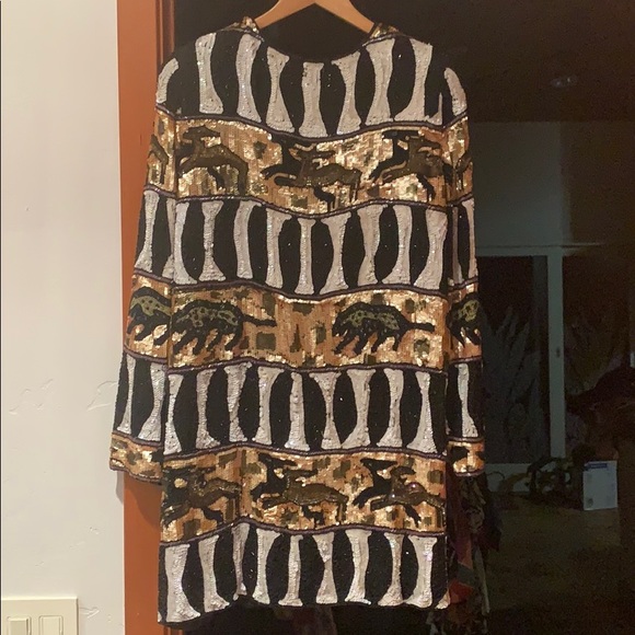 Vintage sequined and beaded - Picture 3 of 5